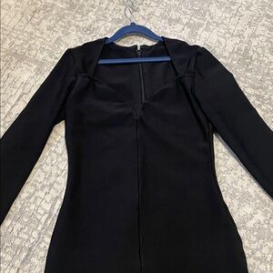 Elegant Black Zippered Jacket